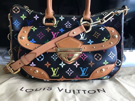 vintage multicolor louis vuitton bags